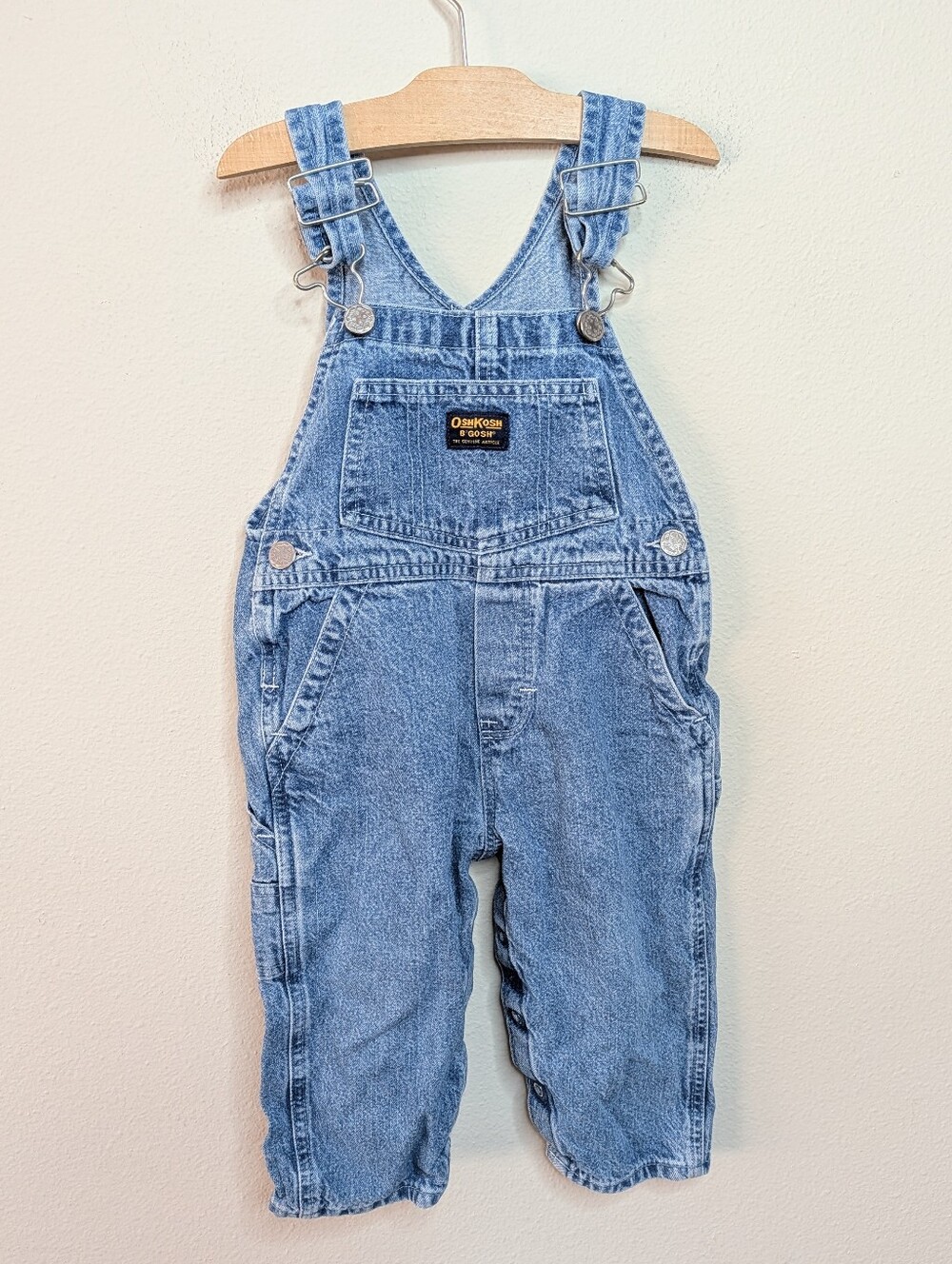 OshKosh B'gosh Light Blue Denim Kids Overalls